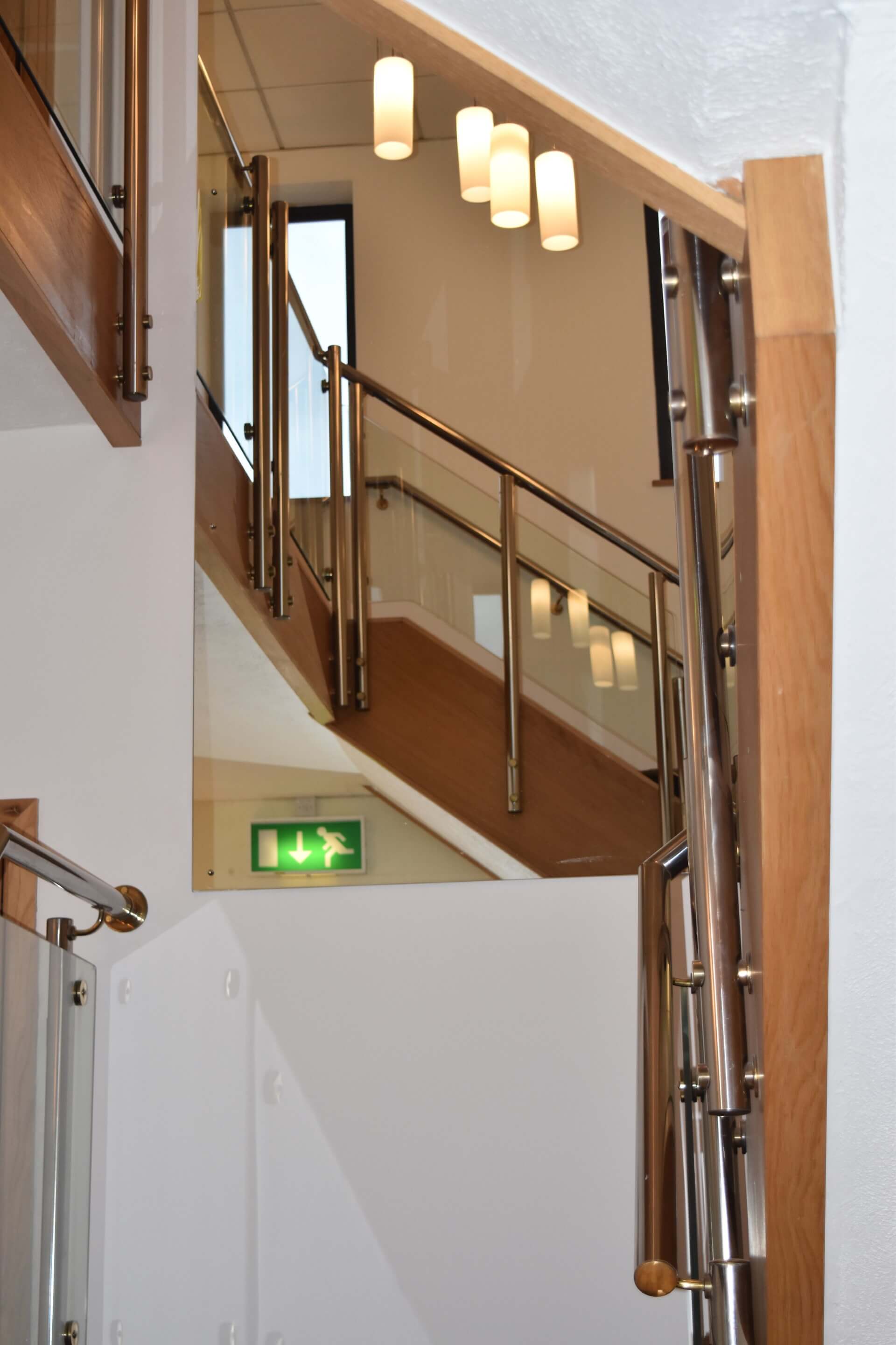 Prestige Networks head office staiir entrence