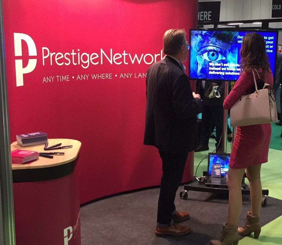 Exhibition stand at Going Global