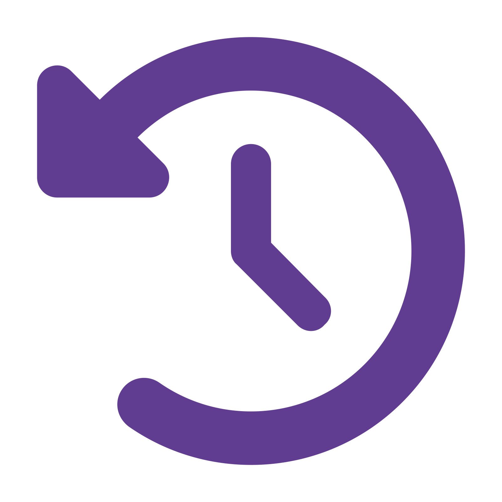 timer purple icon 