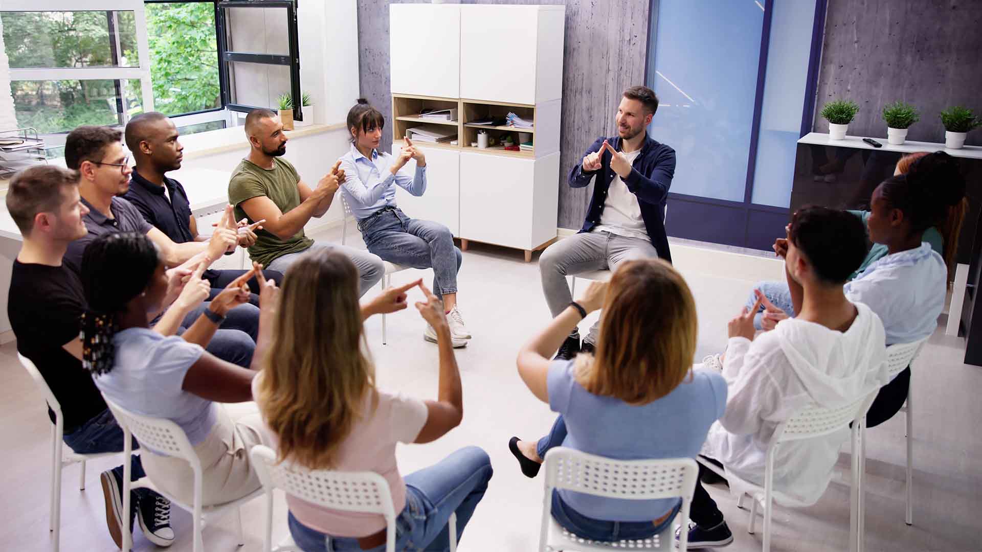 Sign Language Class For People