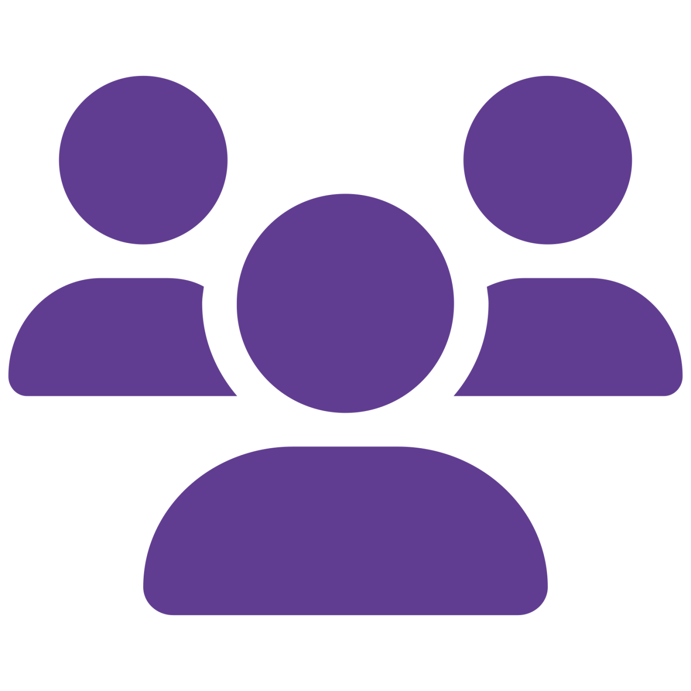 user graphic purple icon 